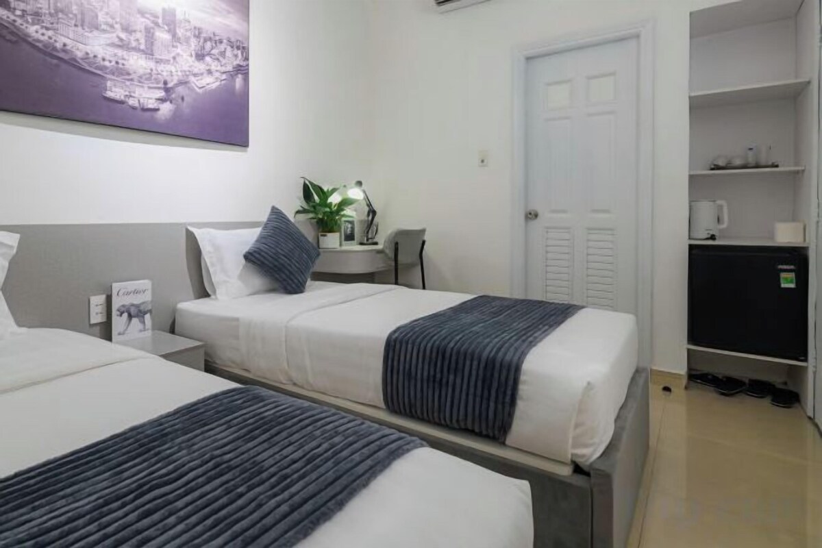 Edredón, wifi gratis y ropa de cama