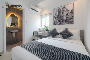 Chambre Double, 1 lit double | Couette en duvet d'oie, Wi-Fi gratuit, draps fournis