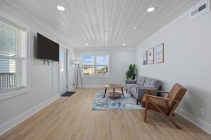 TV connectée, cheminée