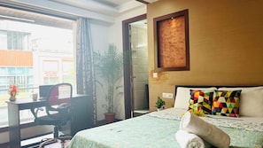 1 bedroom, iron/ironing board, free WiFi, bed sheets