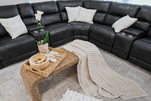 TV connectée, cheminée