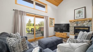 スマートテレビ、暖炉