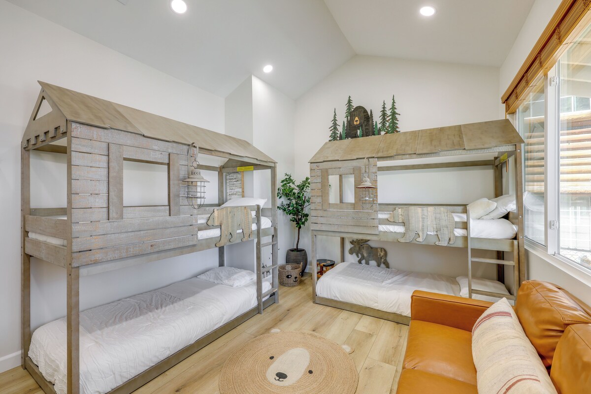 Photo 21 of Walk to Big Bear Marina: Modern Home w/ Hot Tub!
