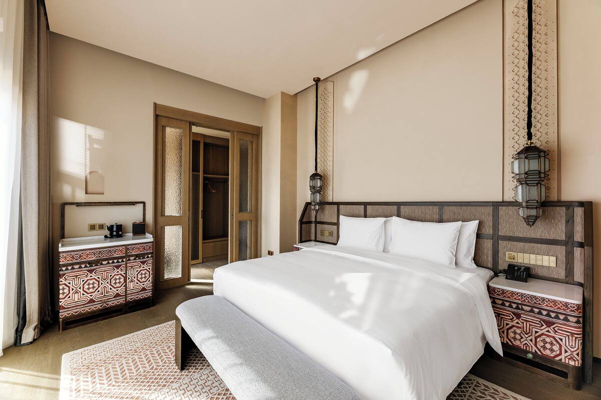 1 bedroom, blackout drapes, soundproofing, free WiFi