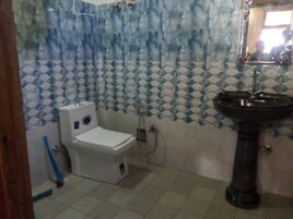 Ducha, artículos de tocador gratuitos, jabón