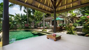 Outdoor pool - 2BR Family Villa – Pool & Garden View (Sayan)