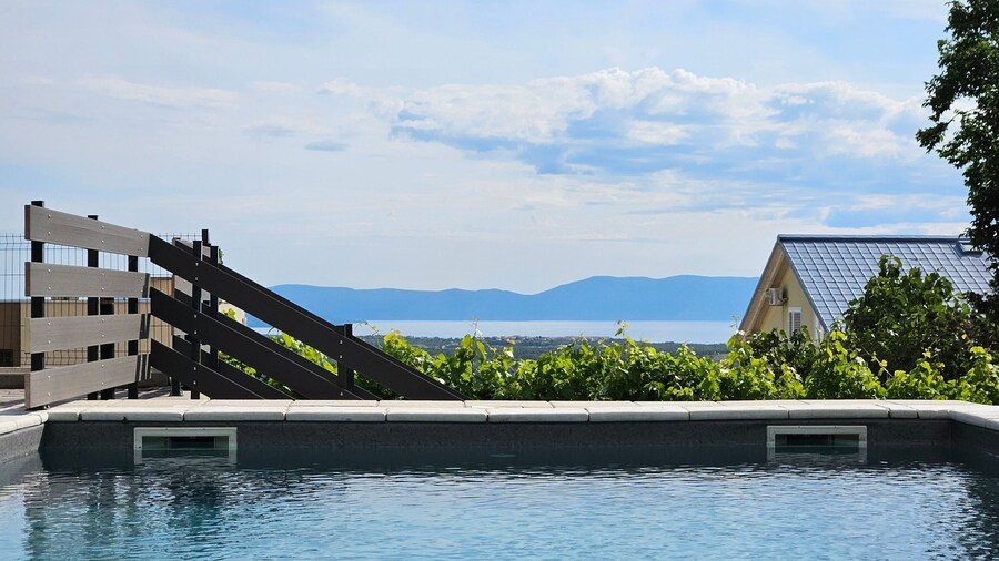 Luxury Villa Natali Pool And Sea View