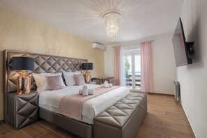 Family House, Multiple Bedrooms, 2 Bathrooms, Mountainside (Villa Natali With Pool And Sea View) | 3 bedrooms, laptop workspace, iron/ironing board, free WiFi - Villa Natali With Pool And Sea View (Kraljevica)