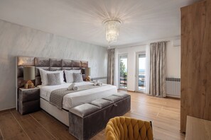 家庭獨棟房屋, 多間臥室, 2 間浴室, 山間 (Villa Natali With Pool And Sea View) | 3 間臥室、筆電工作空間、熨斗/熨衣板、免費無線上網