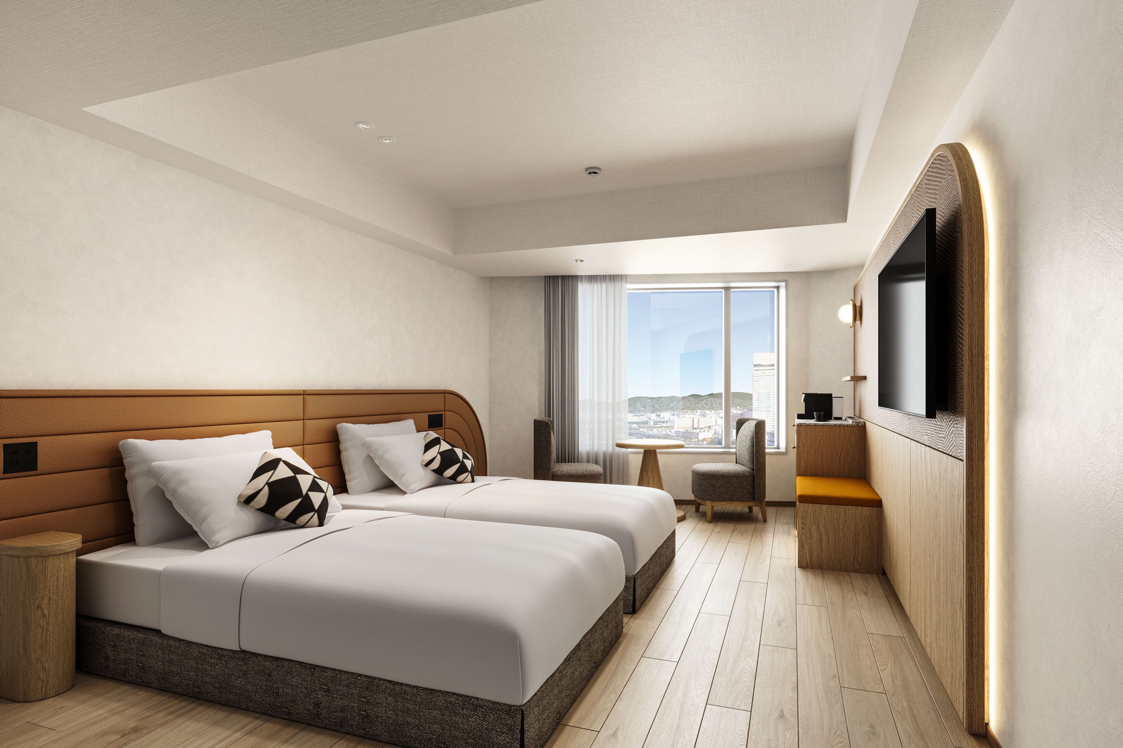 Club Twin Room, Non Smoking, Ocean View (Main)