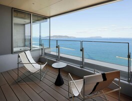 Suite estudio, no fumadores, vistas al mar (Main, Triple) | Balcón