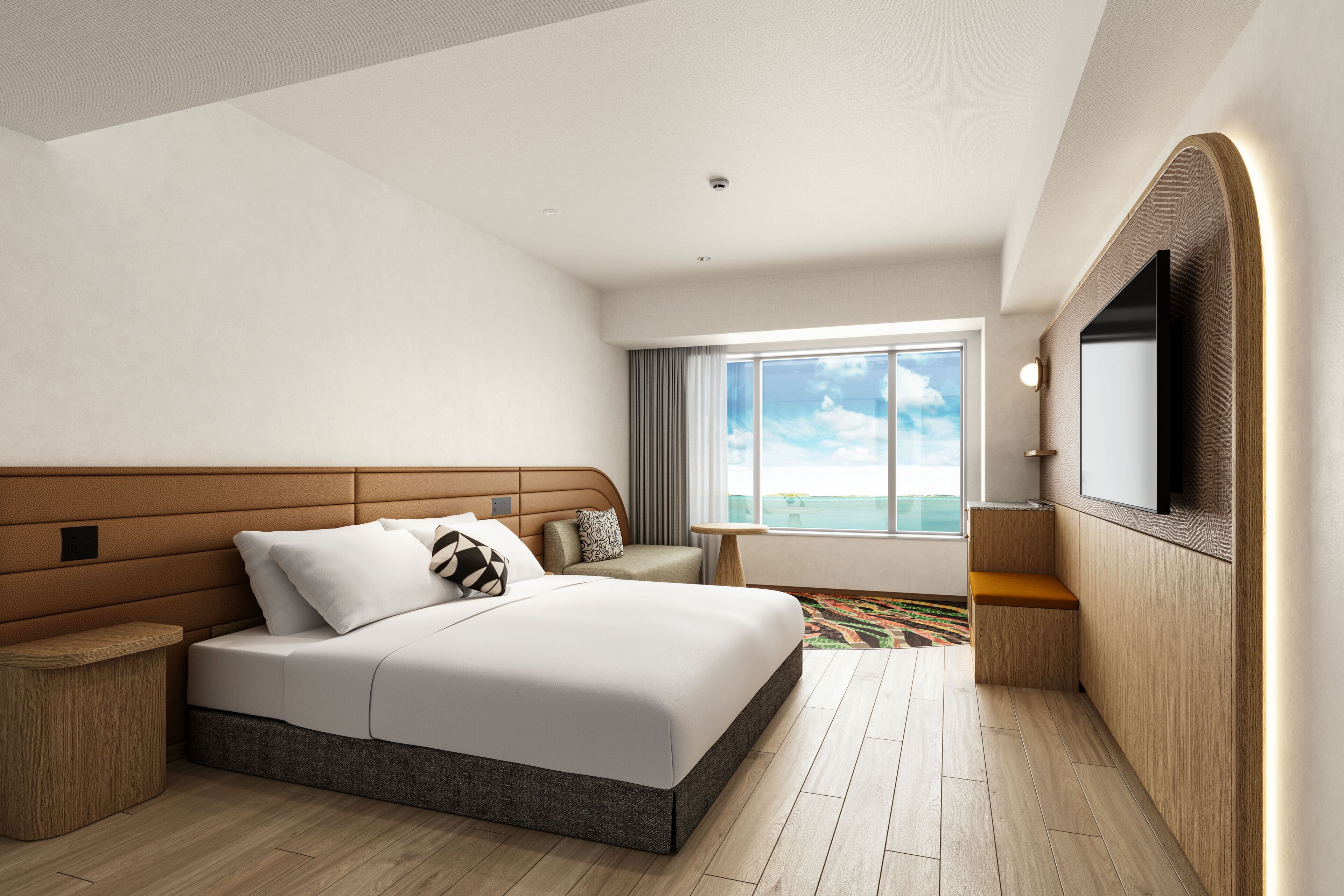 Deluxe Room, 1 King Bed, Non Smoking, Ocean View (Main)