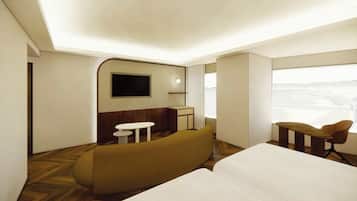 Executive Twin Room | In-room safe, iron/ironing board, free WiFi, bed sheets