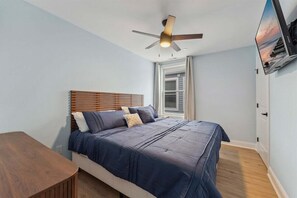 3 habitaciones, tabla de planchar con plancha y wifi gratis