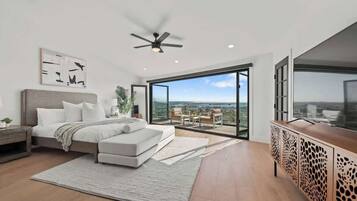 4 bedrooms, iron/ironing board, travel crib, WiFi