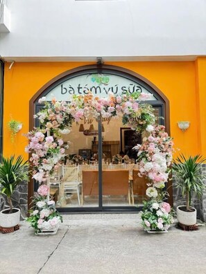 Fachada de la propiedad