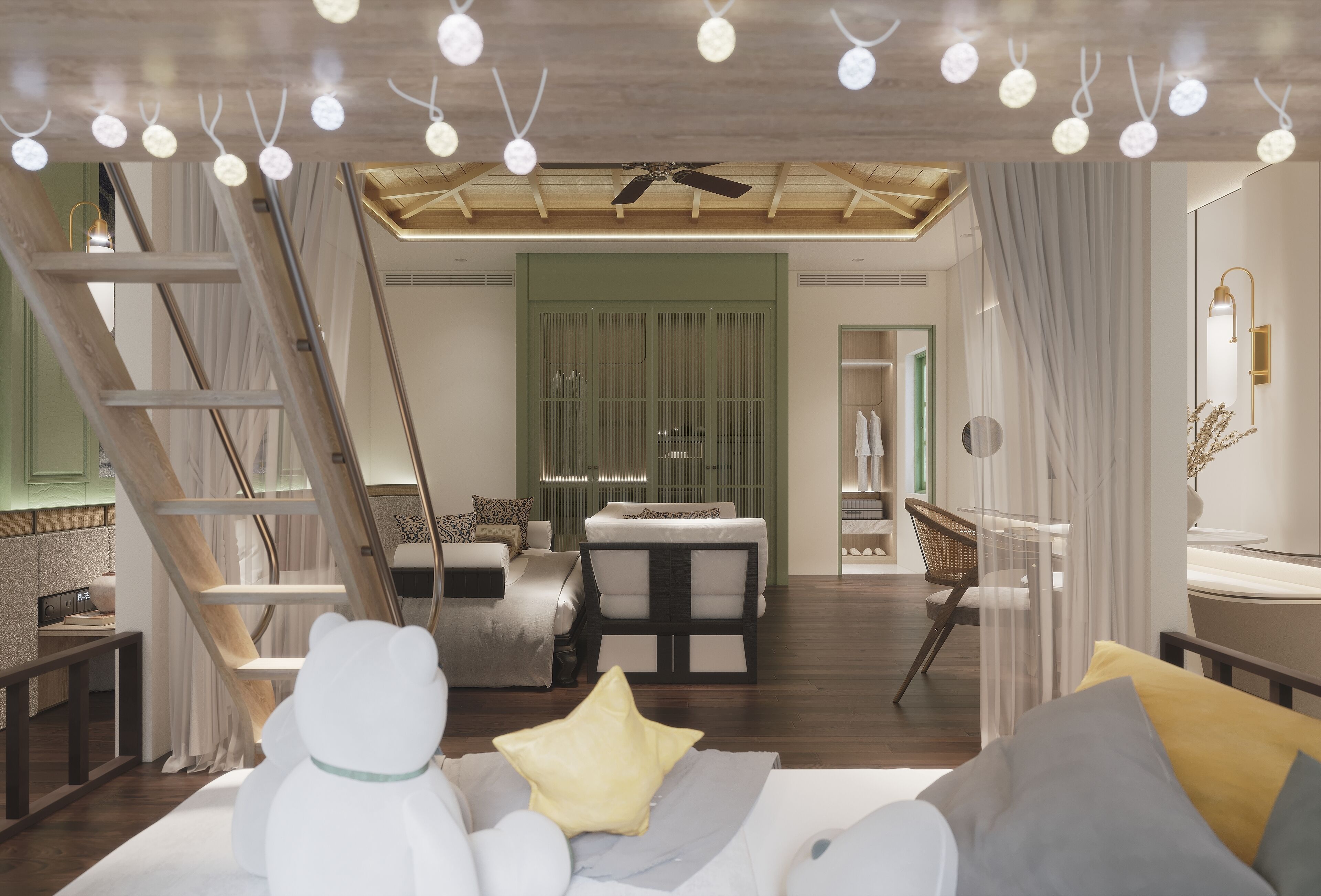 Área de sala de estar