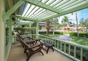 Villa familiar | Vista al jardín