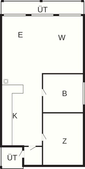 Comfort-Haus, 2 Schlafzimmer | Grundriss