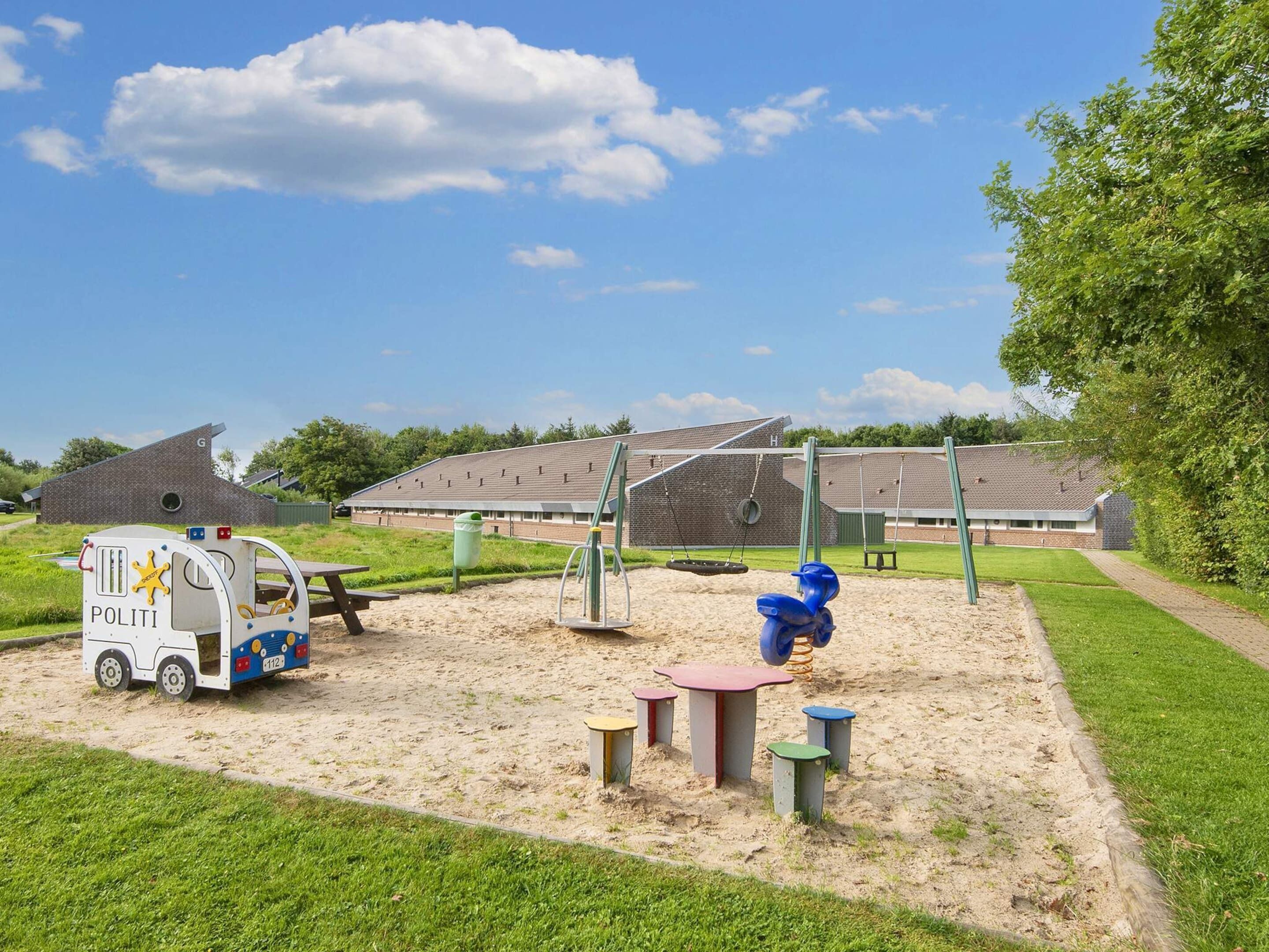 Classic-hus - 2 soveværelser | Område for børn