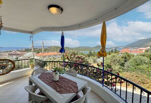Apartment, Balcony, Sea View | Balcony - Moonlight Apart Sea View (Kas)