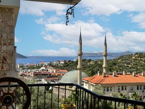 Apartment, Balcony, Sea View | Balcony - Moonlight Apart Sea View (Kas)