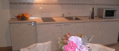 Microwave, oven, stovetop
