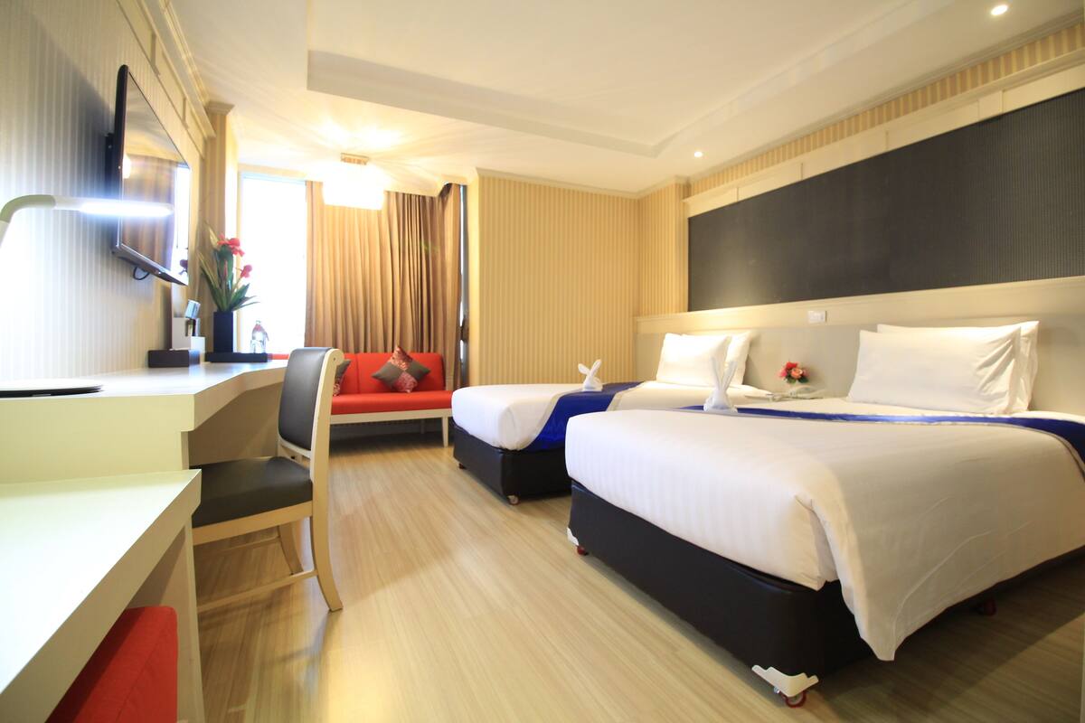 Doppel- oder Zweibettzimmer, 2 Einzelbetten, Nichtraucher | Kostenloses WLAN