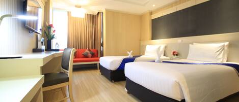 Double or Twin Room, 2 Twin Beds, Non Smoking | Free WiFi