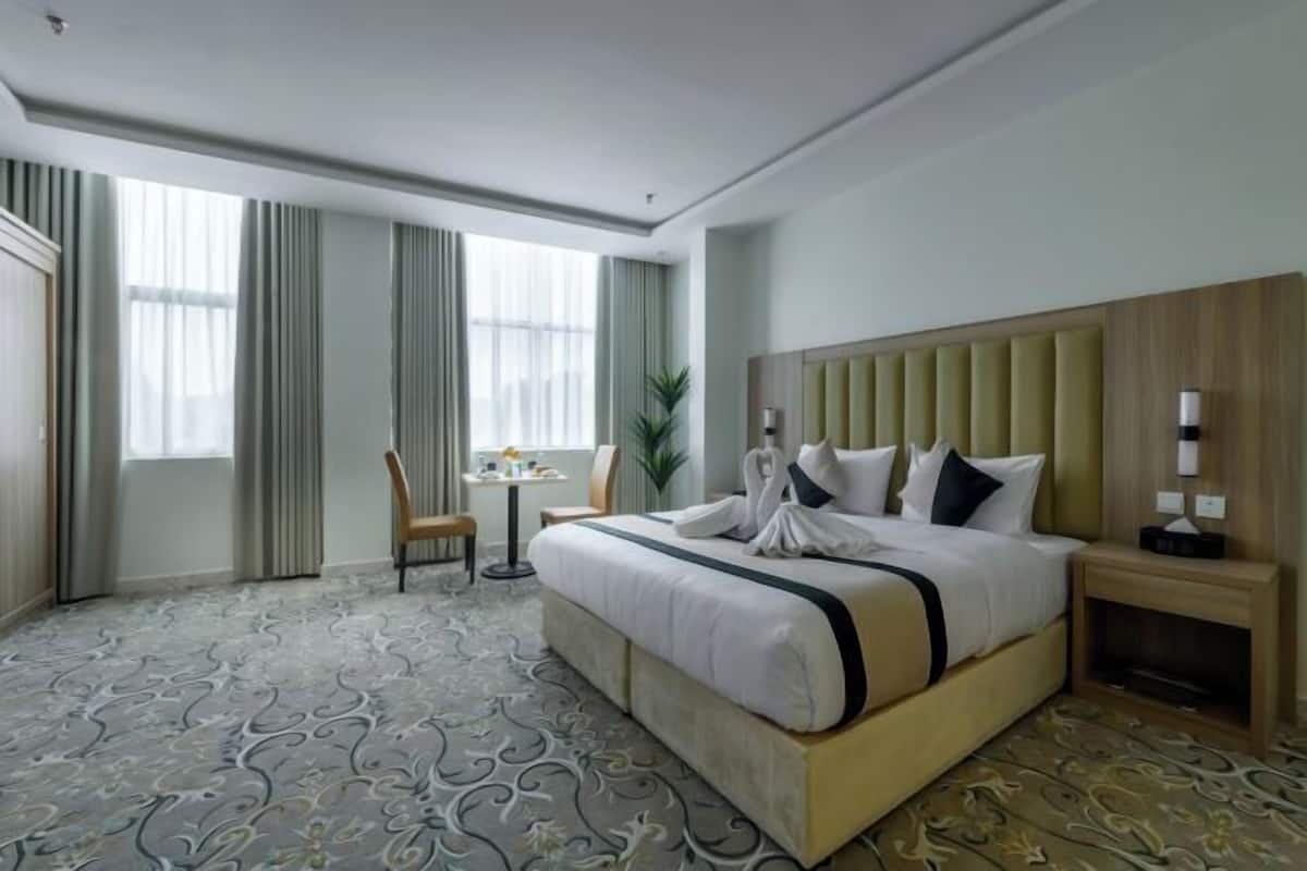 1 chambre, literie hypoallergénique, surmatelas