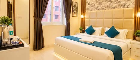 Superior Room | Egyptian cotton sheets, premium bedding, down comforters