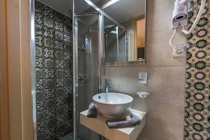Bathroom - Jasmine Studio - at the Heard of old Town (Chania)