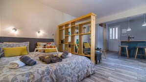 Leilighet, 1 soverom, røyk, terrasse | 2 soverom