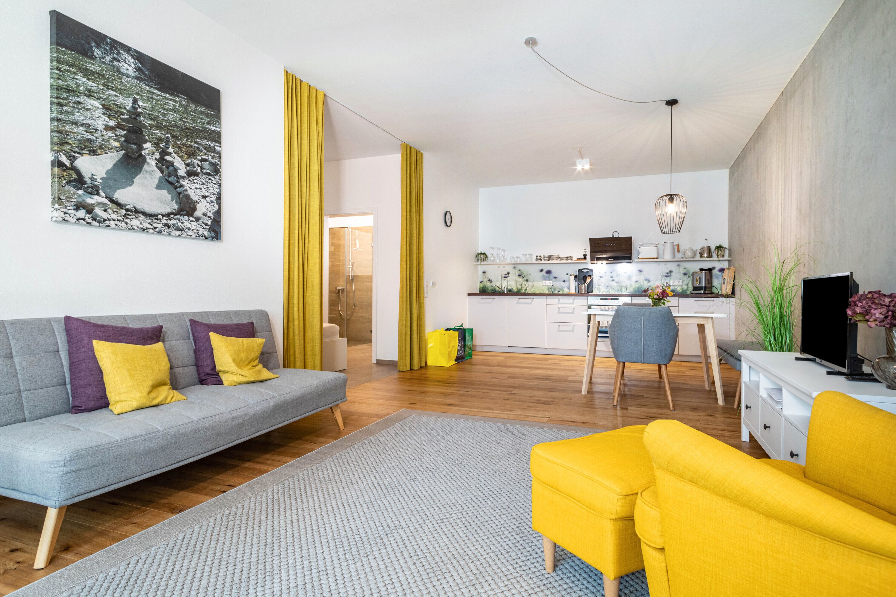 Televisie en een tafeltennistafel