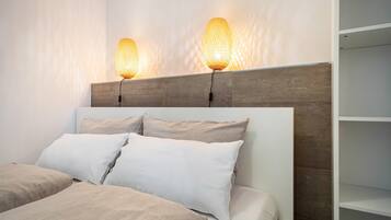 1 Schlafzimmer, kostenloses WLAN, Bettwäsche