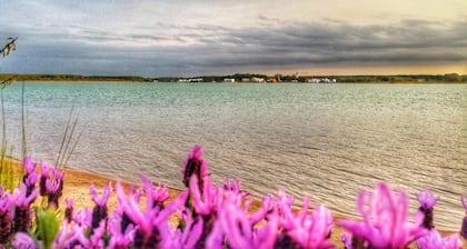 Ferienwohnung 'Sonnenwind Am Hainer See' mit Seeblick und Wi-Fi