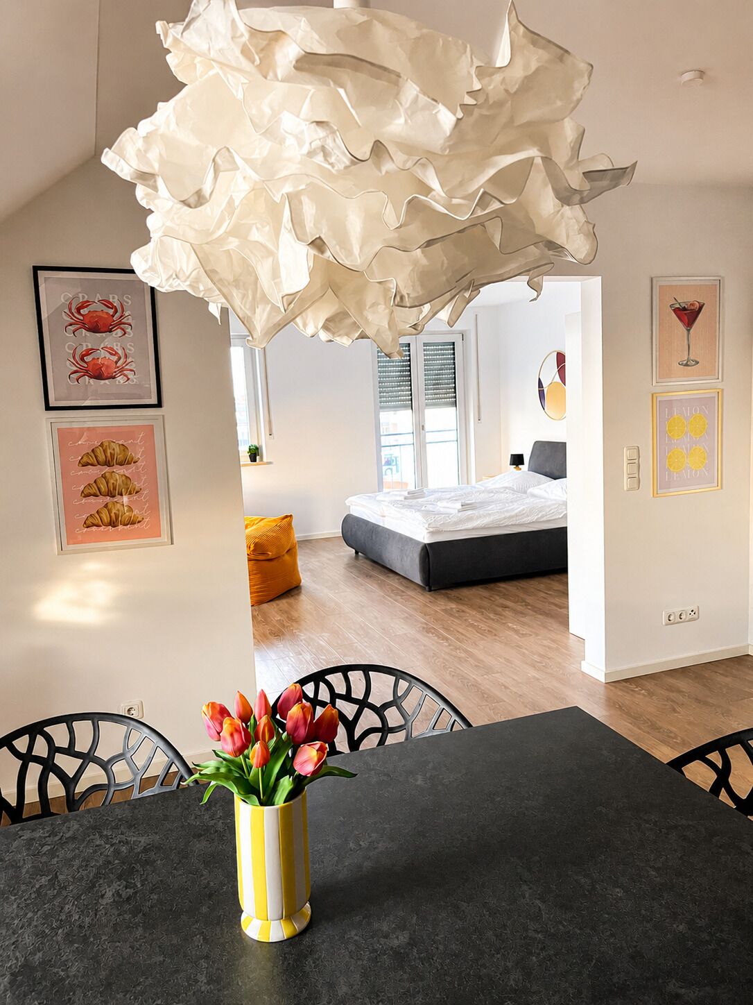 2 chambres, bureau, lit parapluie, Wi-Fi gratuit