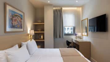 Classic Double or Twin Room, City View | In-room safe, desk, laptop workspace, free WiFi