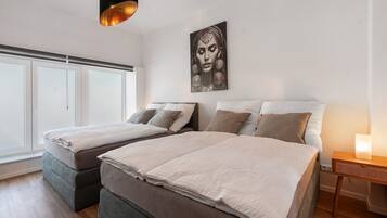 3 sovrum, gratis wi-fi och sÀngklÀder