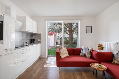 Ferienwohnung 'In München EG' mit Gemeinschaftsgarten und Wi-Fi