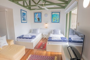 2 quartos, Wi-Fi de cortesia, roupa de cama