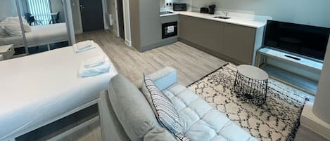 1 chambre, fer et planche Ă repasser, Wi-Fi, literie fournie