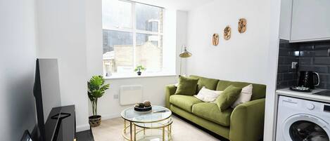 Televisie en een kantoor