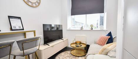 Televisie en een kantoor