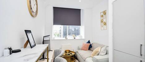 Televisie en een kantoor