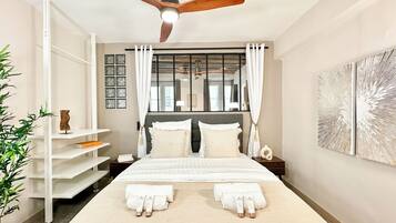 Departamento Confort, vista a la ciudad | 2 habitaciones, cuna de viaje, wifi gratis y ropa de cama