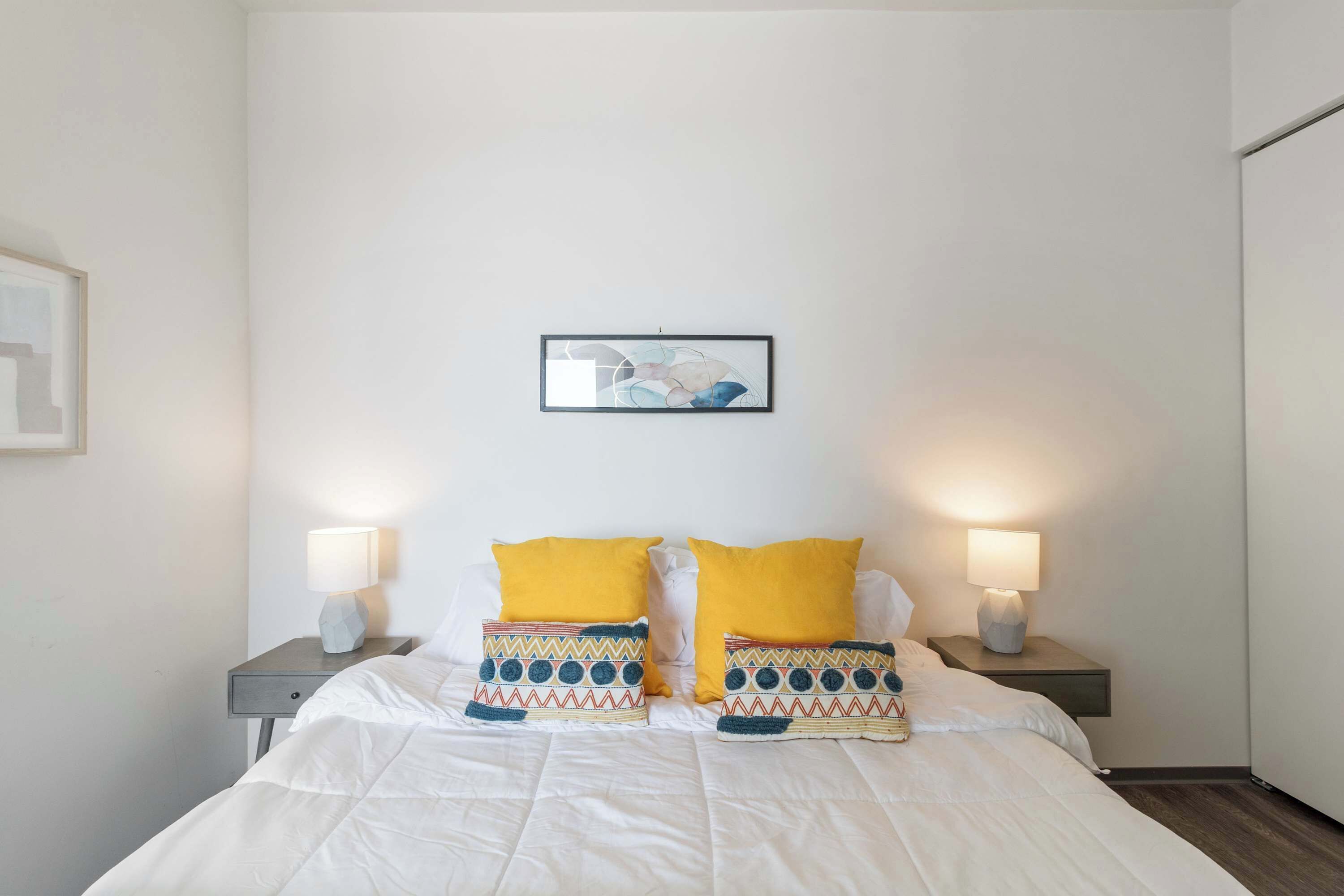 1 bedroom, iron/ironing board, travel crib, free WiFi