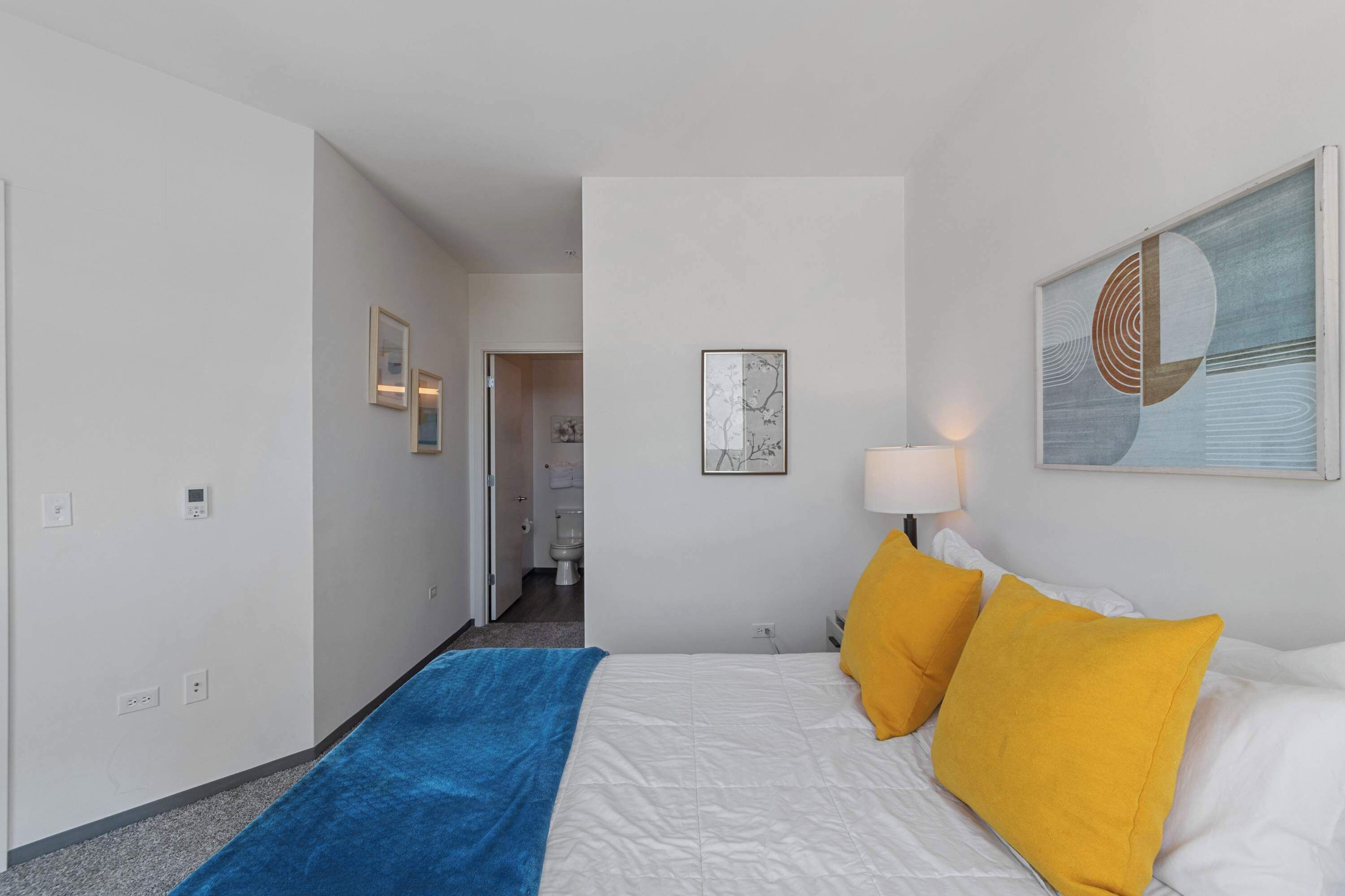 2 bedrooms, iron/ironing board, travel crib, free WiFi