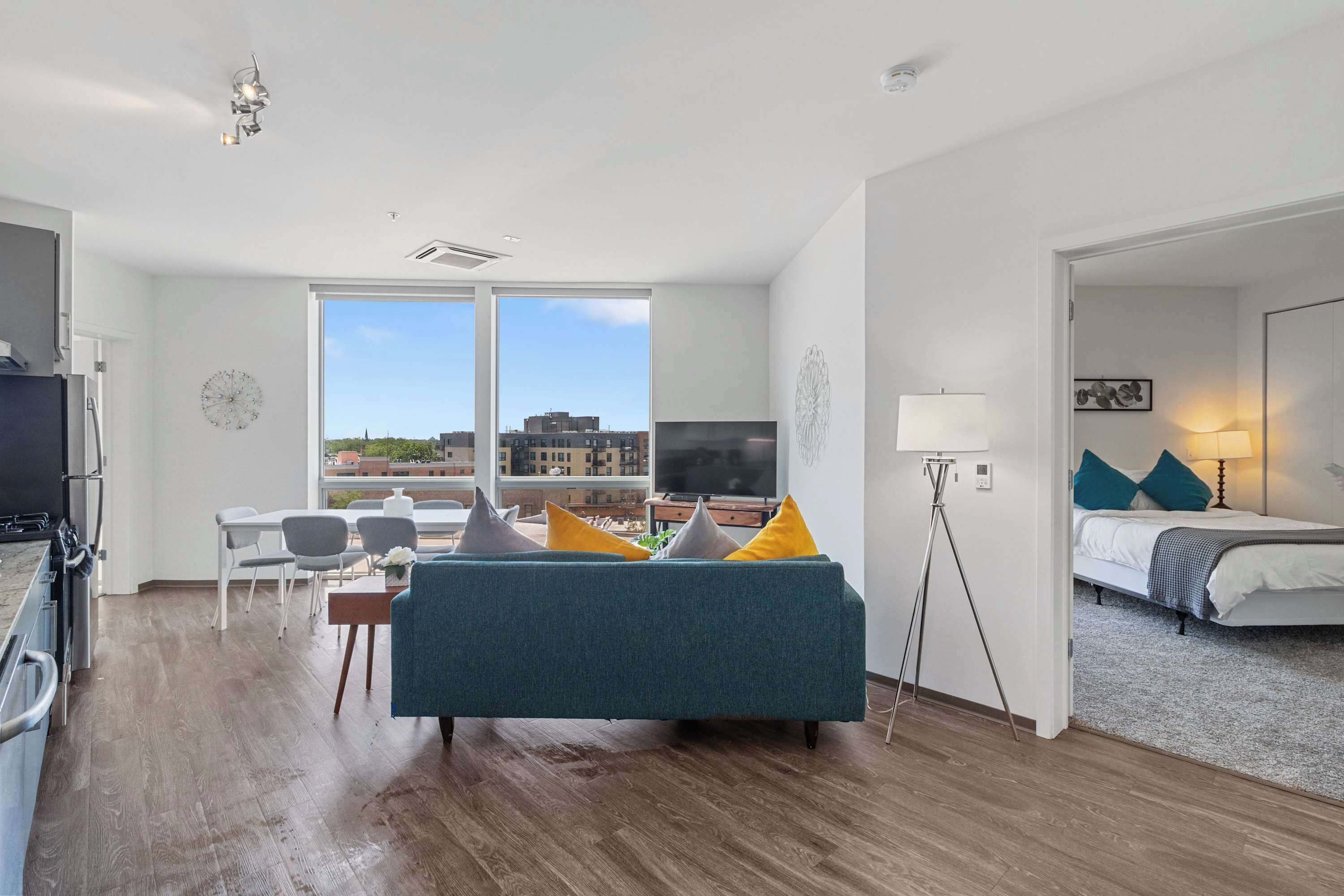 2 bedrooms, iron/ironing board, travel crib, free WiFi