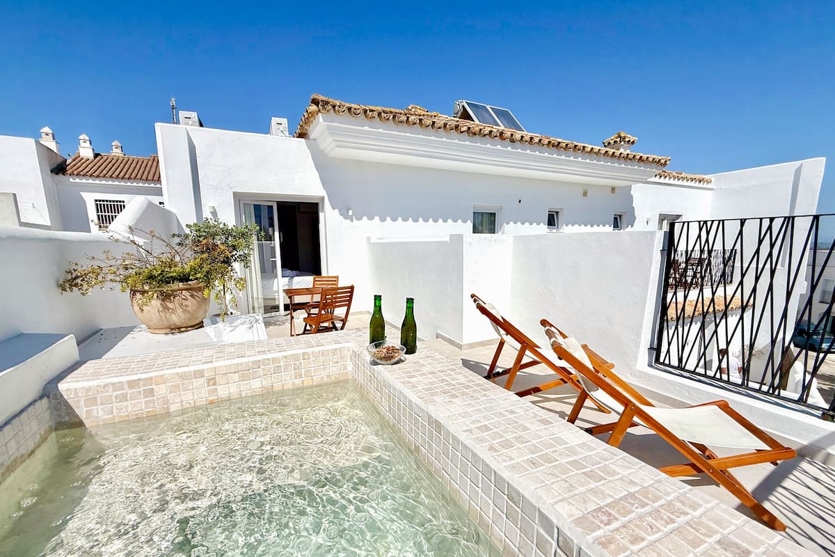 Chambre Junior double, piscine privée | Piscine privée